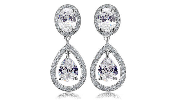2 Layer Signature Tear Drops LRB Earrings