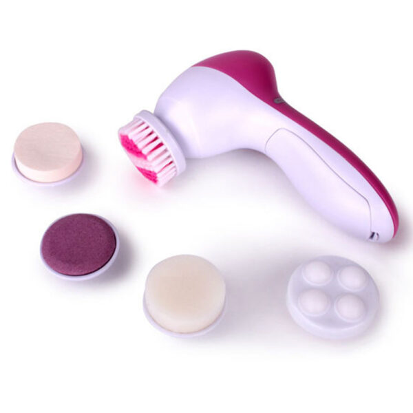 Pink LRP 5-In-1 Electronic Face Brush