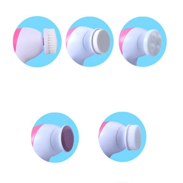 Pink LRP 5-In-1 Electronic Face Brush - Image 6