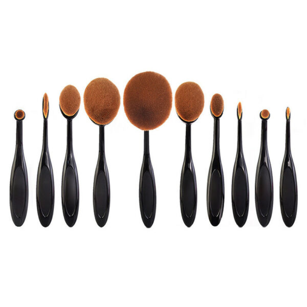 Black Flawless MakeUp Brush Set