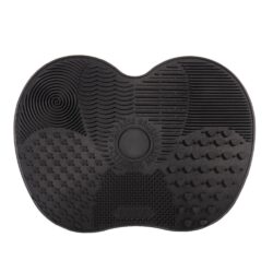 Black MakeUp Brush Cleaner Mat