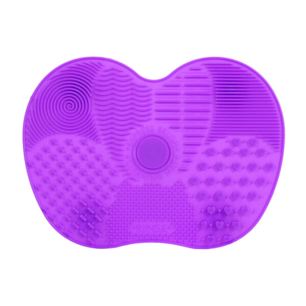 Purple MakeUp Brush Cleaner Mat