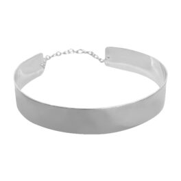 Silver Metal Choker
