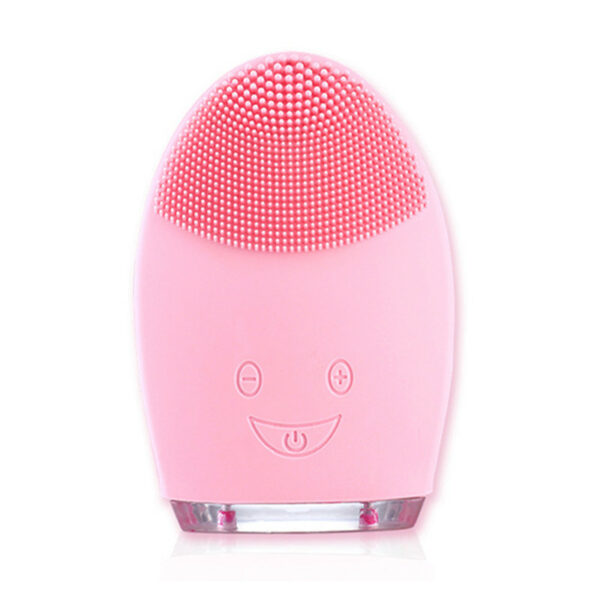 Mini Pink Vibrating Face Brush
