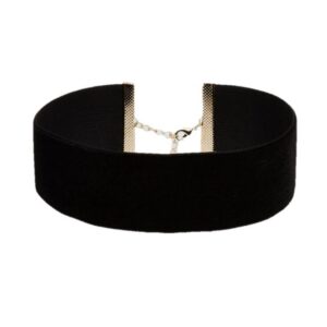 Black Wide Velvet Choker