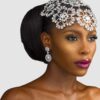 Vintage Bride Crystal Hair Piece - Image 2