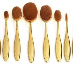 Gold Flawless Make Up Brush Set