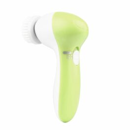 5-In-1 Electronic Face Brush - Green