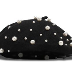 BLACK PEARL FANCY BERET