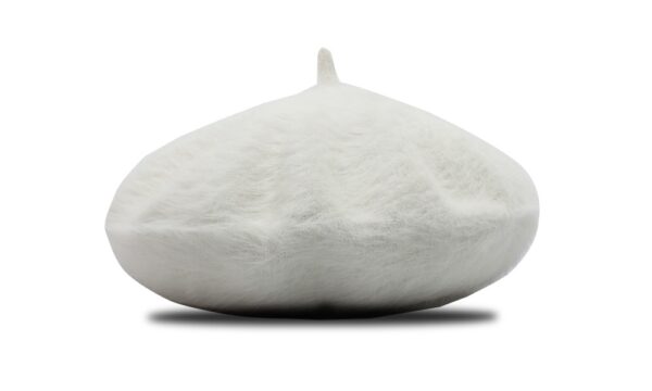 BEIGE PEARL FANCY BERET
