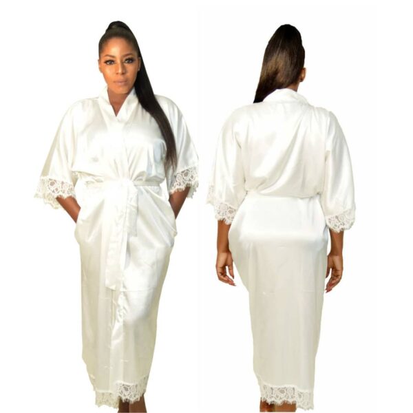Midi Lacey - White - Image 3