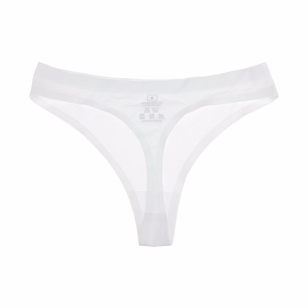 White Seemless Thong
