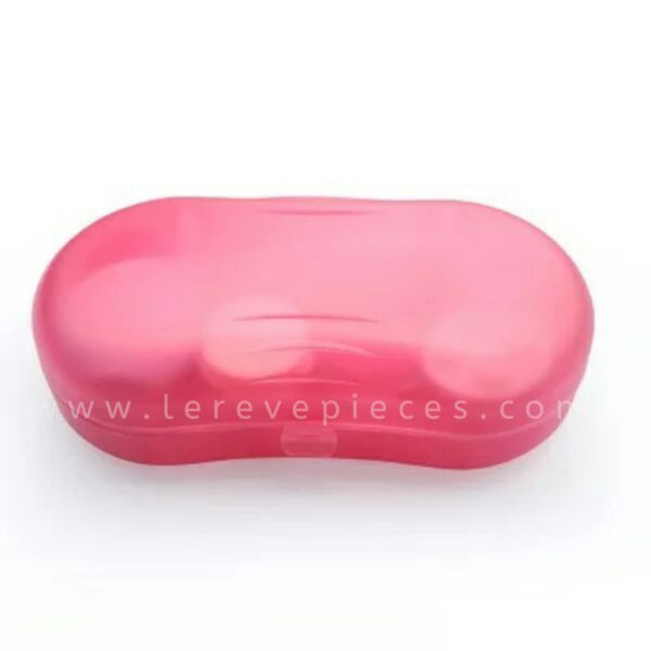 Pink 4 in 1 Face Brush With Case - Image 3