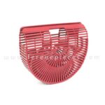 Red Wooden Chic Bag (Large)
