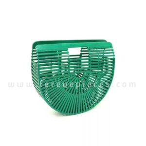 Green Wooden Chic Bag (Large)
