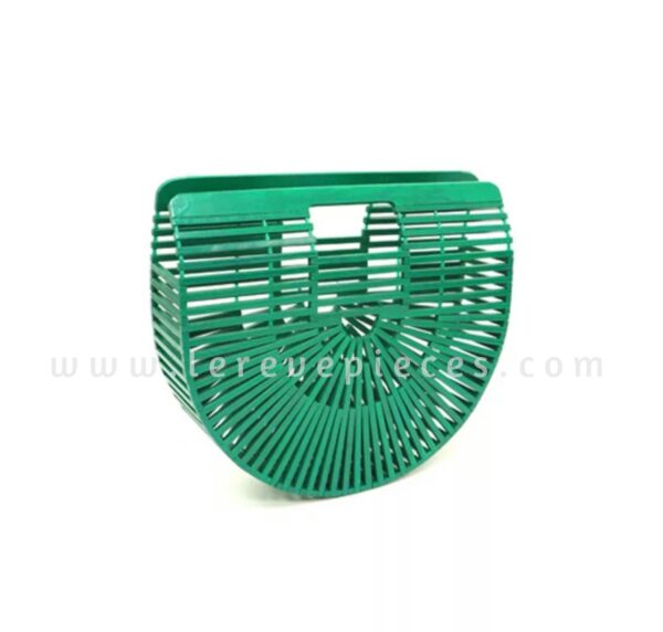 Green Wooden Chic Bag (Large)