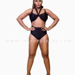 Black Multi-Way One Piece Swimwear