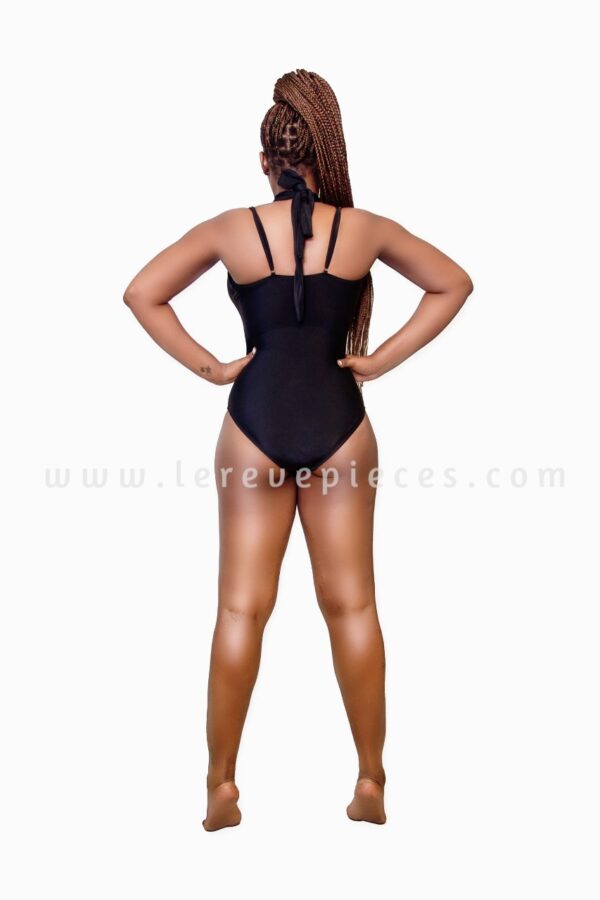 Black Multi-Way One Piece Swimwear - Image 2