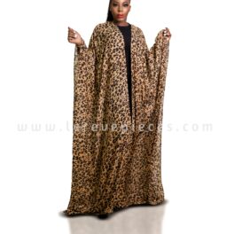 Cheetah Girl Throw On Kimono Cover Up