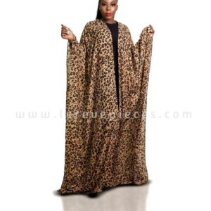 Cheetah Girl Throw On Kimono Cover Up