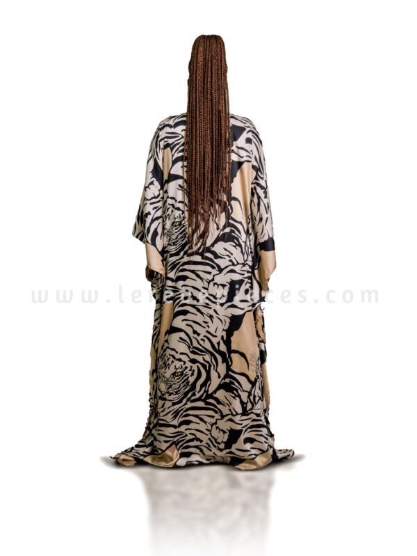 Head Tiger Throw On (Silk) - Image 2
