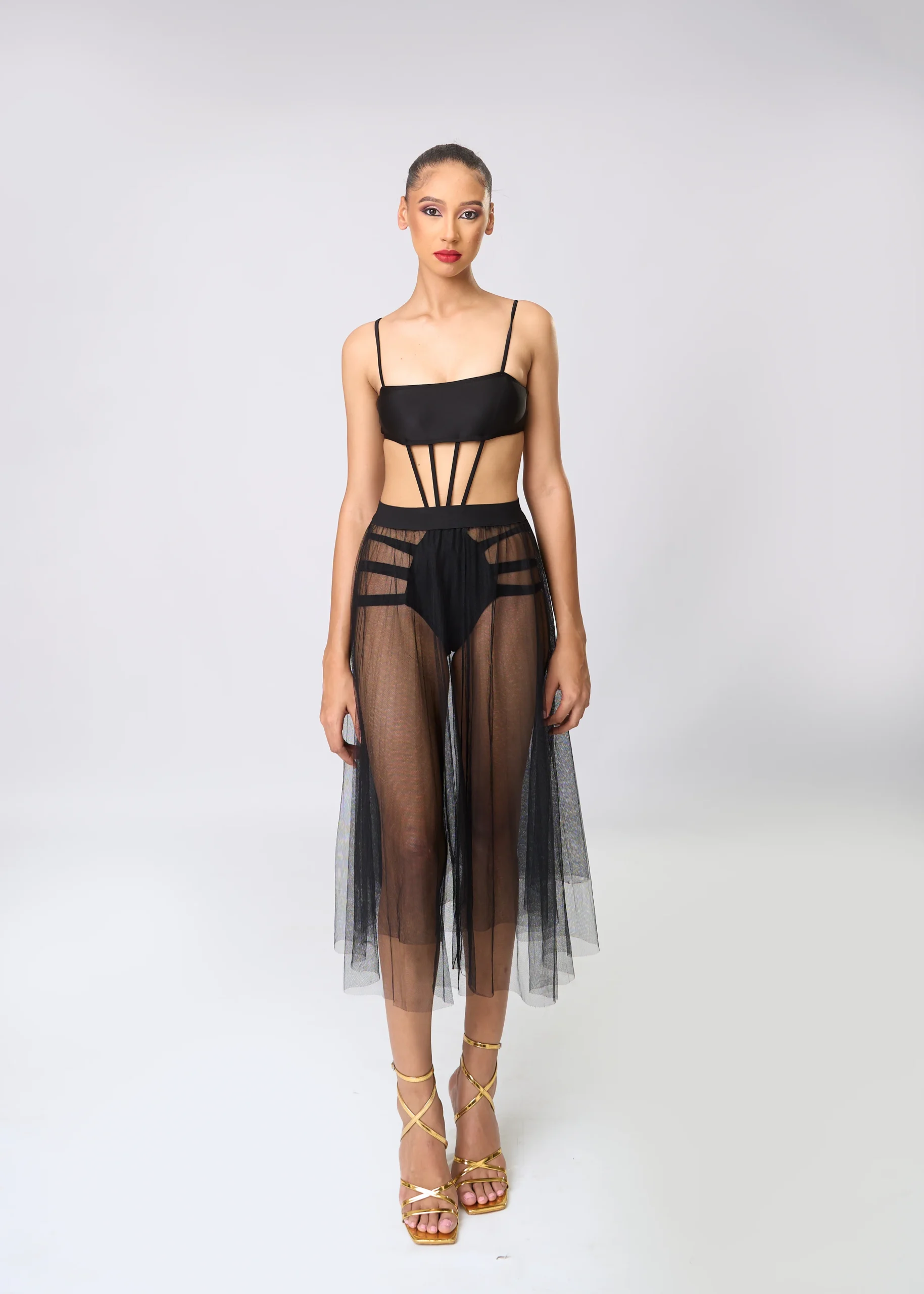 Sheer Goddess Free Skirt