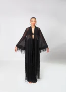 The Sweetest Sheer Befringed Kimono